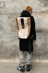 BORIS BIDJAN SABERI long coat AW22 ZIPPER3.1 FWT00005 black cashmere + cotton